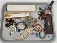 ASSORTED LOT OF COSTUME JEWELRY