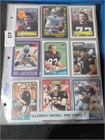 126 Raiders Football Sport Cards