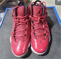 Red Air Jordan '91, '92. '93 Shoes sz 10