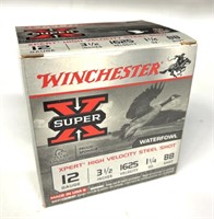 (25) Rnds 12 Ga. 3 1/2", BB, Winchester Steel