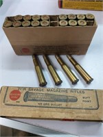 20 Savage smokeless .303 cartridges