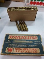 20 Winchester  .25 Remington auto