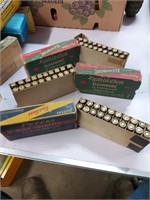 60 rounds .25 Remington cartridges