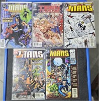 5 DC Titans Comic's
