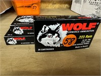 3 Boxes of Wolf .223