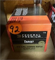 500 Rounds of Federal 22LR Target Loads