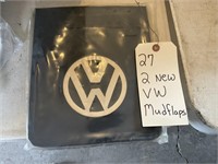 Pair of Volkswagen mudflaps NOS