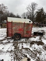 Gruetts cattle trailer