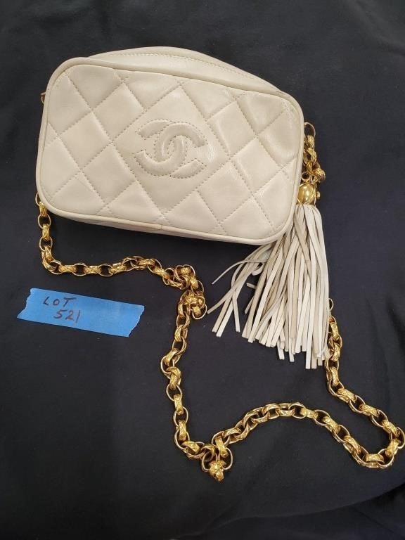 Chanel Crossbody Purse | Live and Online Auctions on HiBid.com