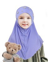 SMALL GIRLS HIJAB CAP FOR 2 - 5 YEAR OLD