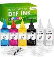 CENDALE PREMIUM DTF TEXTILE INK 100ML KIT OF 6