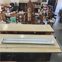 4ft Shop light with bulbs tested and works