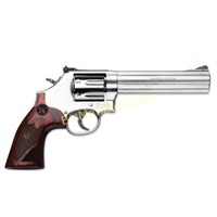 SW 686 DELUXE 357MAG 6" SS AS WOOD GRIPS 7RD