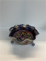 Footed Carnival Dish