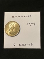 Bohemian 1973 "5 Cents" Coin