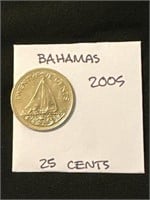 Bohemian 2005 "25 Cents" Coin