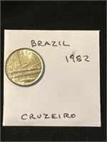 Brazil 1982  Cruzeiro Coin