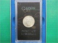1883-Carson City Morgan Silver Dollar UNC w/ Box/C