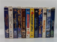 (12) Children and family VHS movies