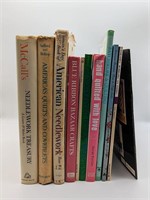 Lot of quilting, needlework and fabric craft books