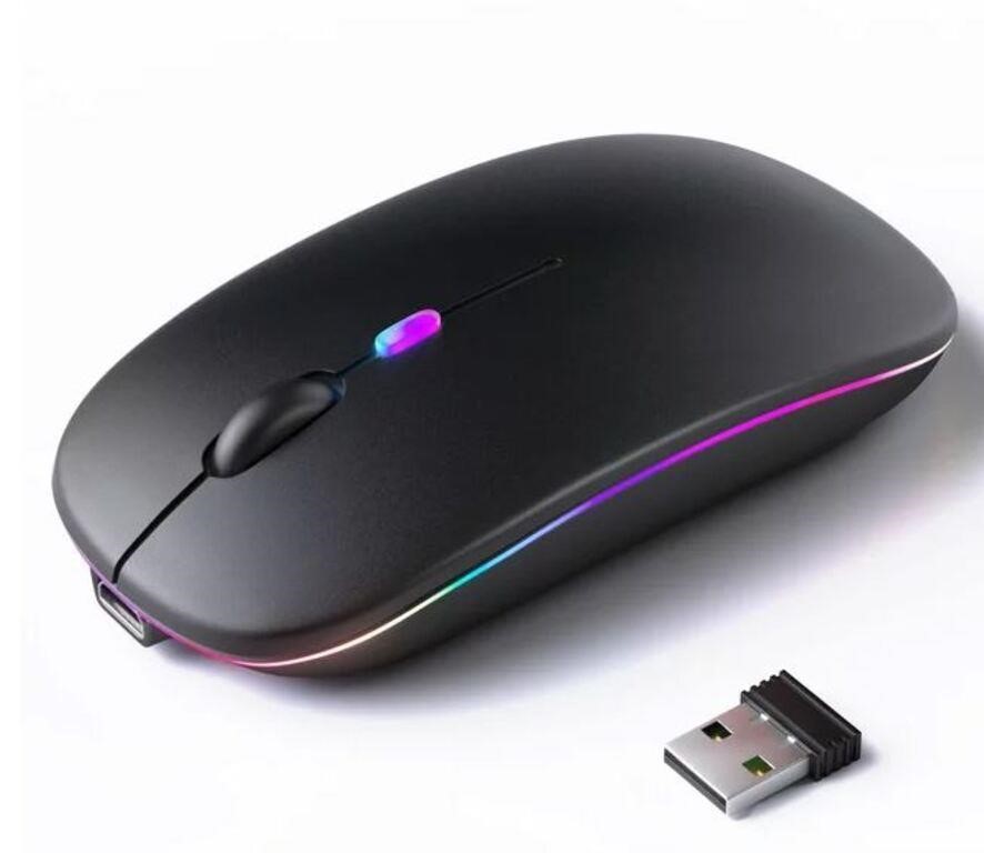 Wireless Mouse, G12 Slim LED