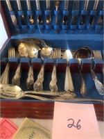 Silver set flatware plated #26