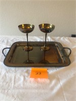 Silver plate lot #33