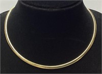 14KT YELLOW GOLD NECKLACE, 11.8g TOTAL WEIGHT