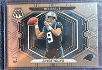 BRYCE YOUNG 2023 MOSAIC DEBUT ROOKIE CARD