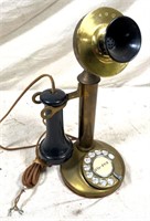 1920s The American Bell -candle stick rotary phone