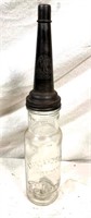 Stand. Polarine oil bottle w/ Moore & Kling spout