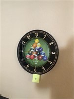 Billiard ball wall clock #91