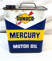 2 gal. Sunoco Motor oil can