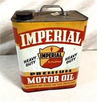 2 gal.- Imperial motor oil can light damage
