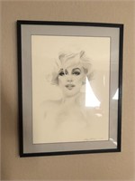 Marilyn Munroe framed art #97