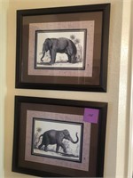Elephant framed art #138
