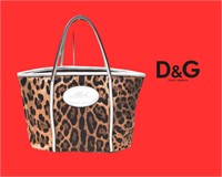 Dolce&Gabbana Leopard Animalier Hand Bag