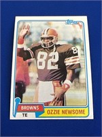 1981 Topps Ozzie Newsome #435