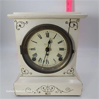 Seth Thomas Mantle Clock White