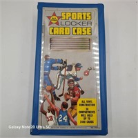 All Star Baseball Cards with Sprots Locker case