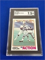 1982 Topps Lawrence Taylor ROOKIE SGC 7.5