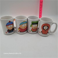 1998 South Park ceramic mugs