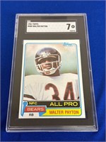 1981 Topps Walter Payton GRADED SGC 7