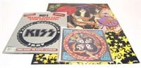 Kiss Posters, Stickers, and Tour Book