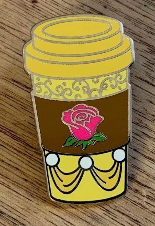 Disney Belle Coffee Cup 2021 Mystery Series Pin