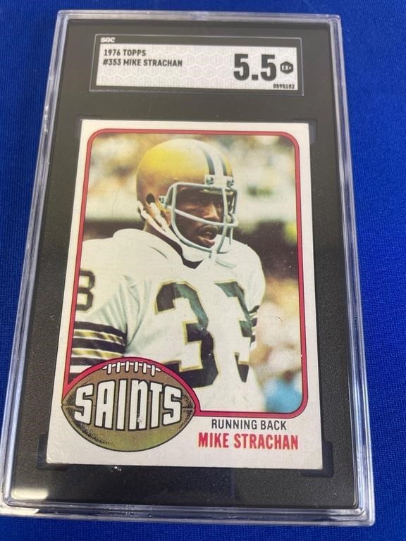 1976 Topps Mike Strachan  SGC 5.5