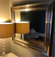 Beautiful Mirror & Lamp