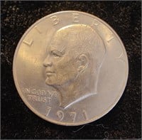 Lot of 7 Eisenhower Dollars