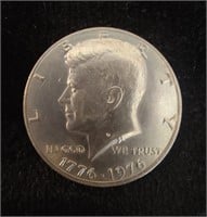 Lot of 7 Half Dollars (Kennedy & Bicentennial)