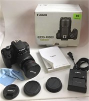 Canon Camera EOS 4000D EF-S 18-55 III Kit  Used